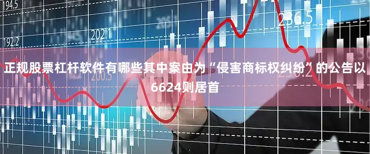正规股票杠杆软件有哪些其中案由为“侵害商标权纠纷”的公告以6624则居首