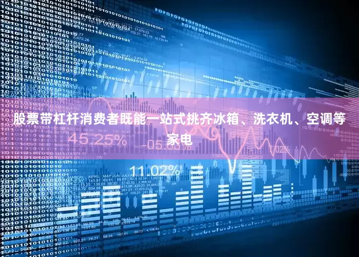 股票带杠杆消费者既能一站式挑齐冰箱、洗衣机、空调等家电
