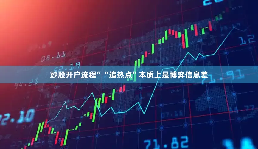 炒股开户流程”“追热点”本质上是博弈信息差